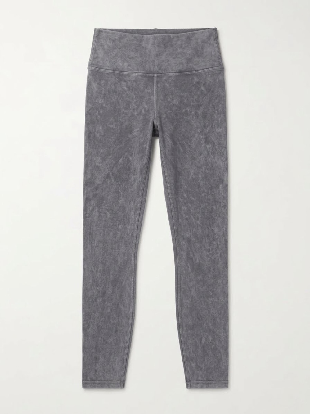 Vuori Mineral-Wash High Waist Leggings - Grey